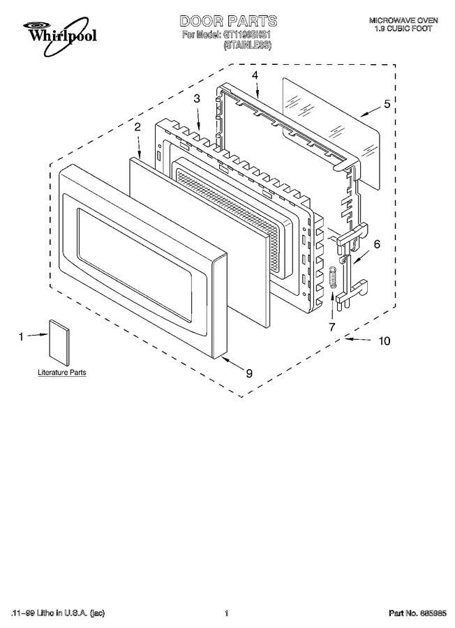 Diagram for GT1196SHS1