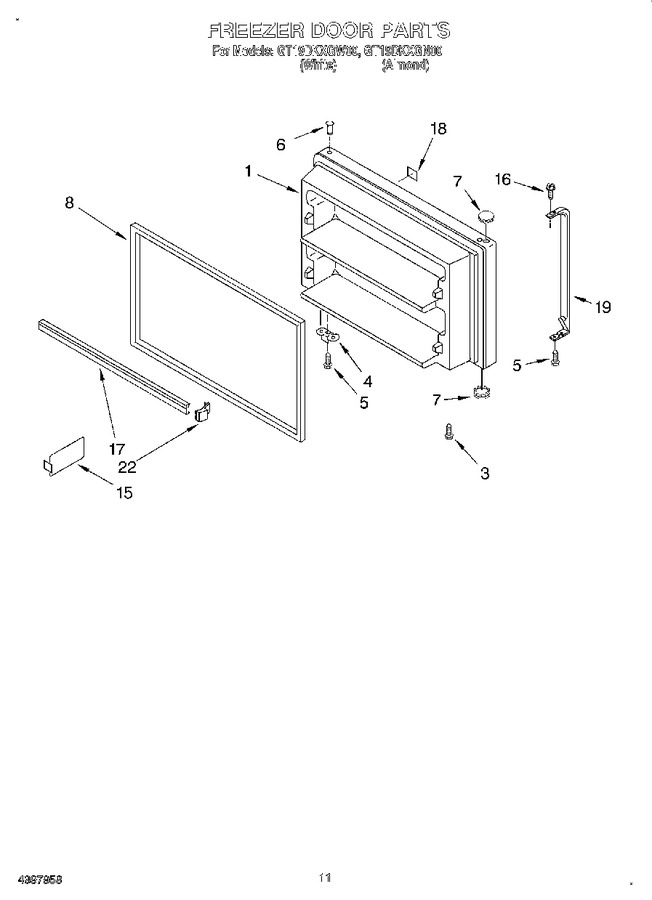 Diagram for GT19DKXGW00