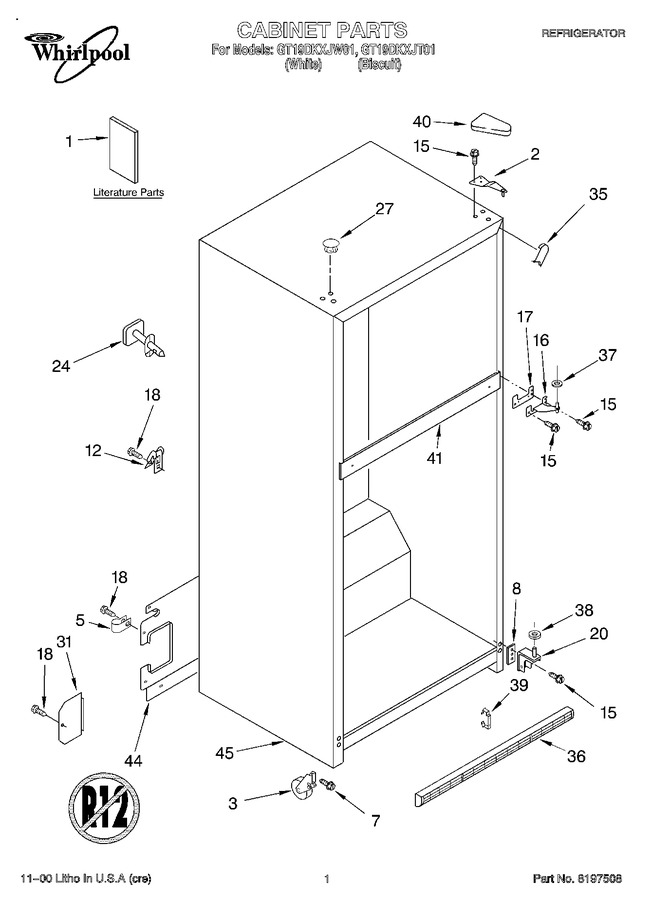 Diagram for GT19DKXJW01