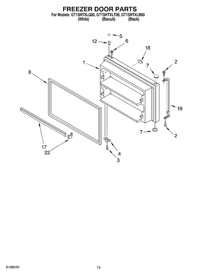 Diagram for GT1SHTXLT00