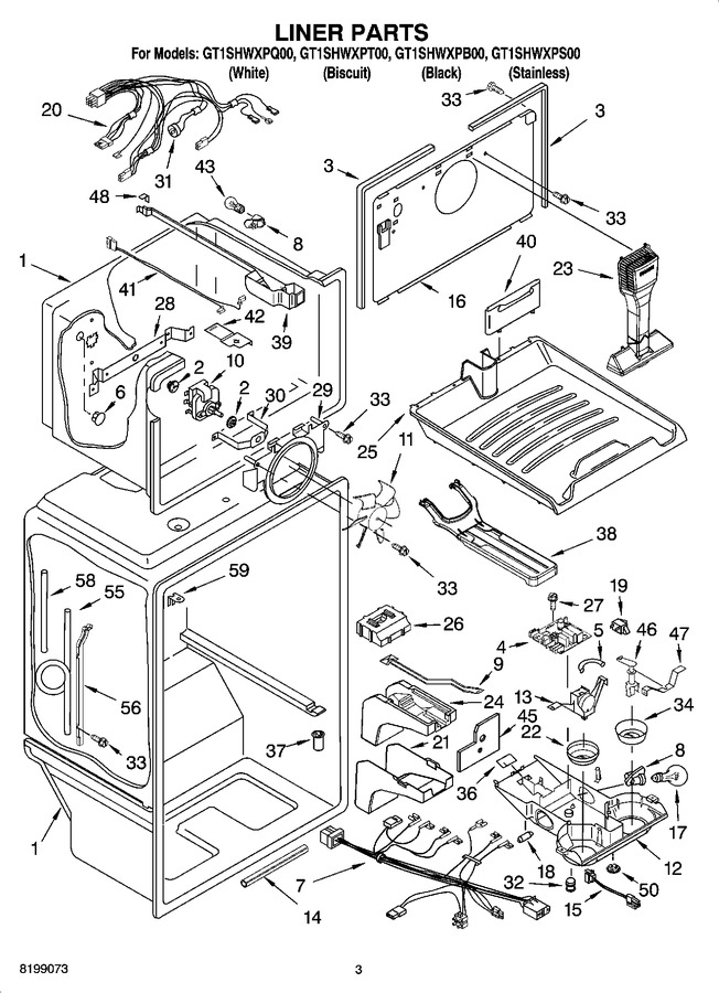 Diagram for GT1SHWXPB00
