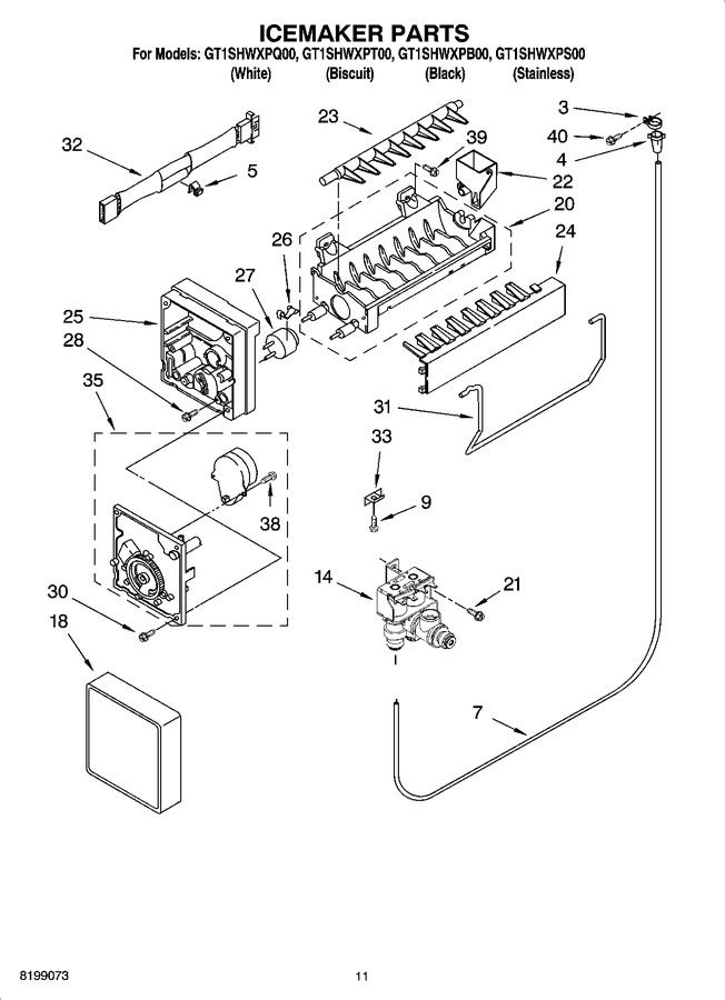 Diagram for GT1SHWXPB00