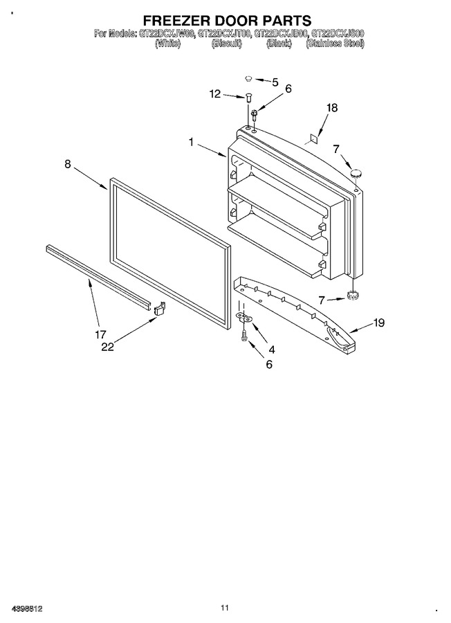 Diagram for GT22DCXJW00