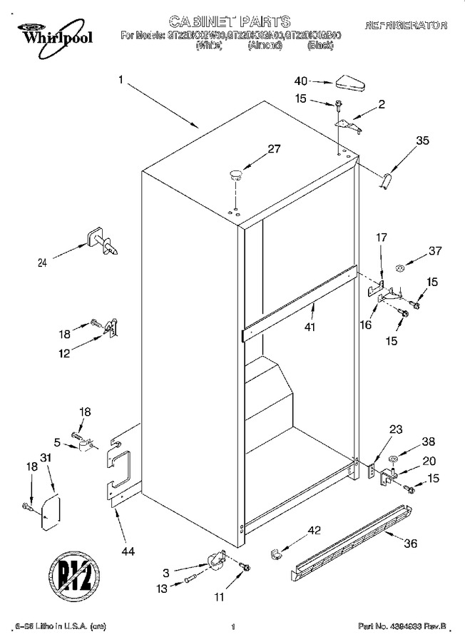 Diagram for GT22DKXGB00