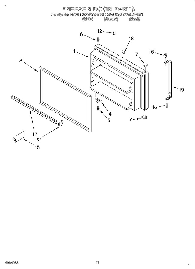 Diagram for GT22DKXGN00