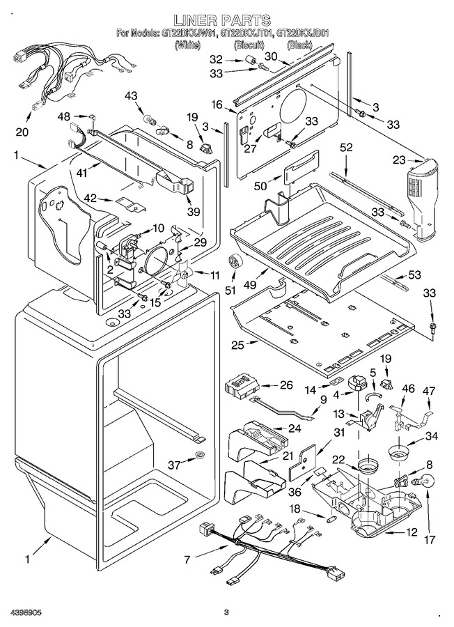 Diagram for GT22DKXJW01