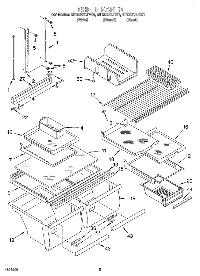 Diagram for GT22DKXJW01