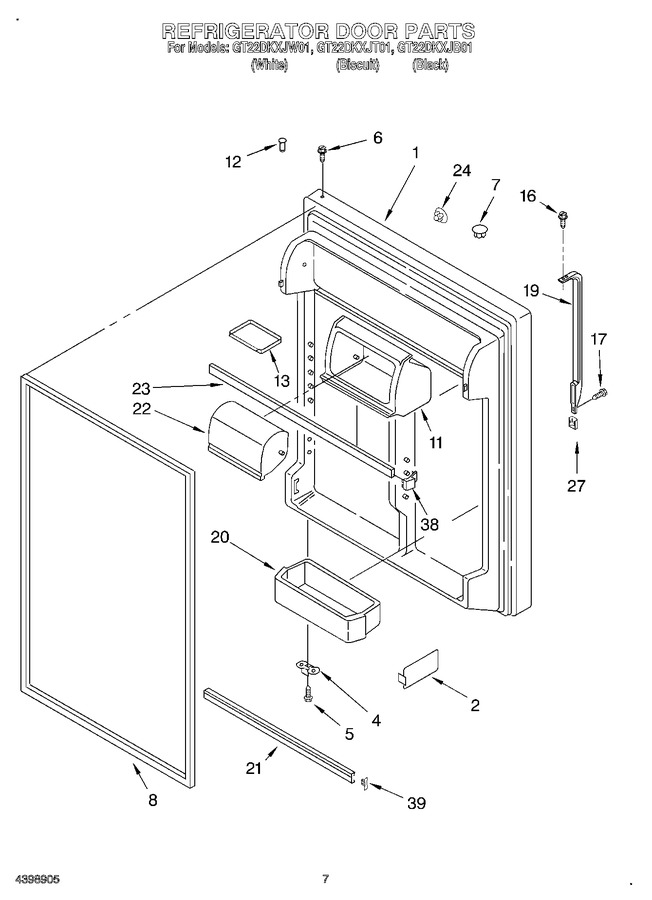 Diagram for GT22DKXJW01