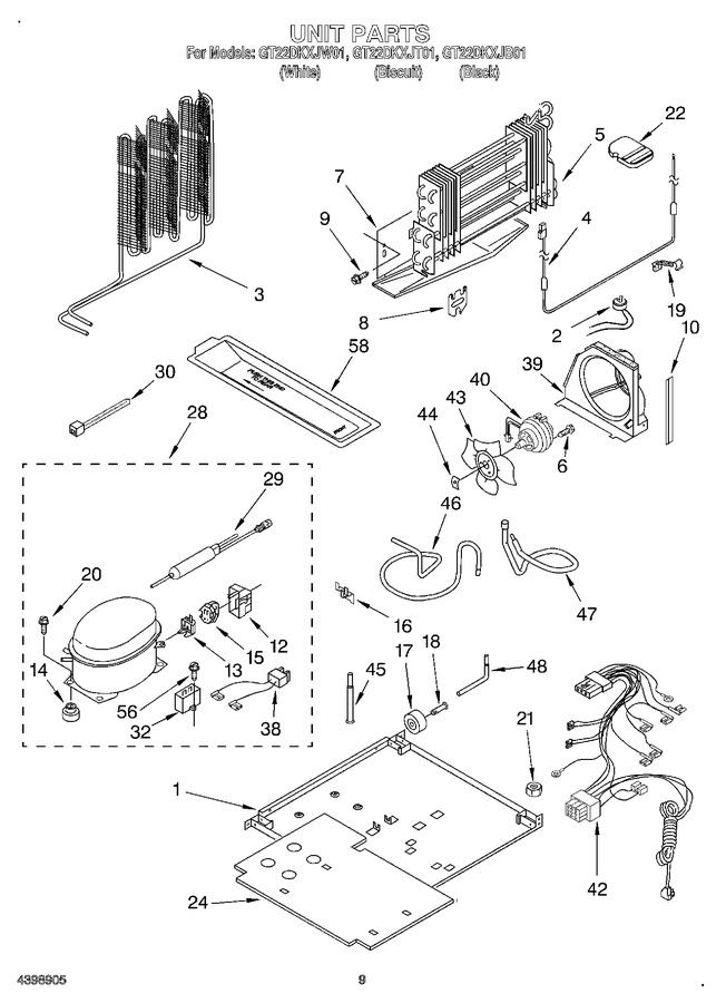 Diagram for GT22DKXJW01