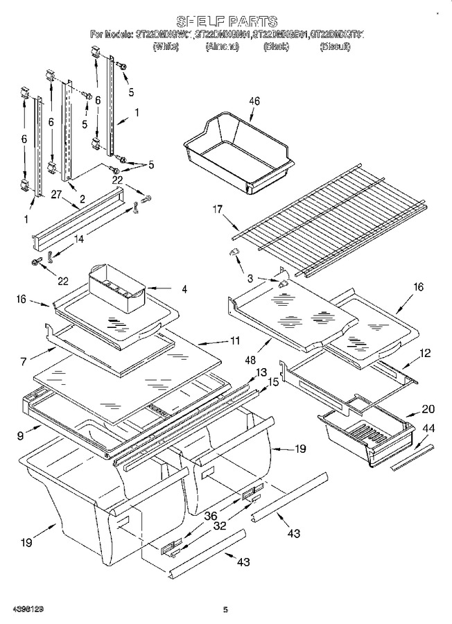Diagram for GT22DMXGW01