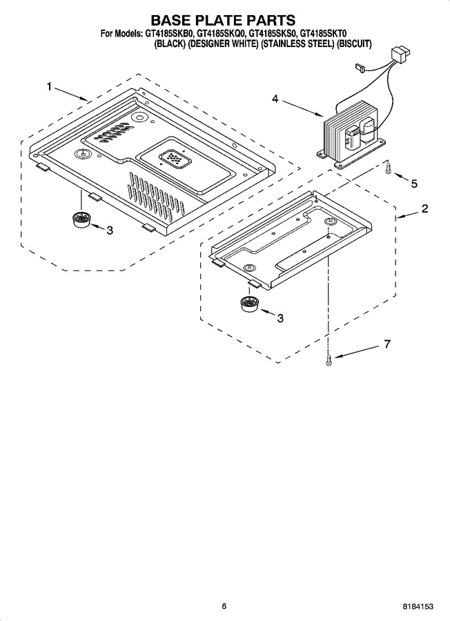 Diagram for GT4185SKB0