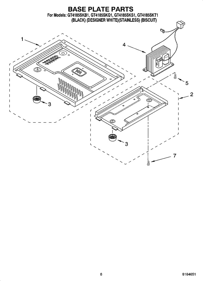 Diagram for GT4185SKS1