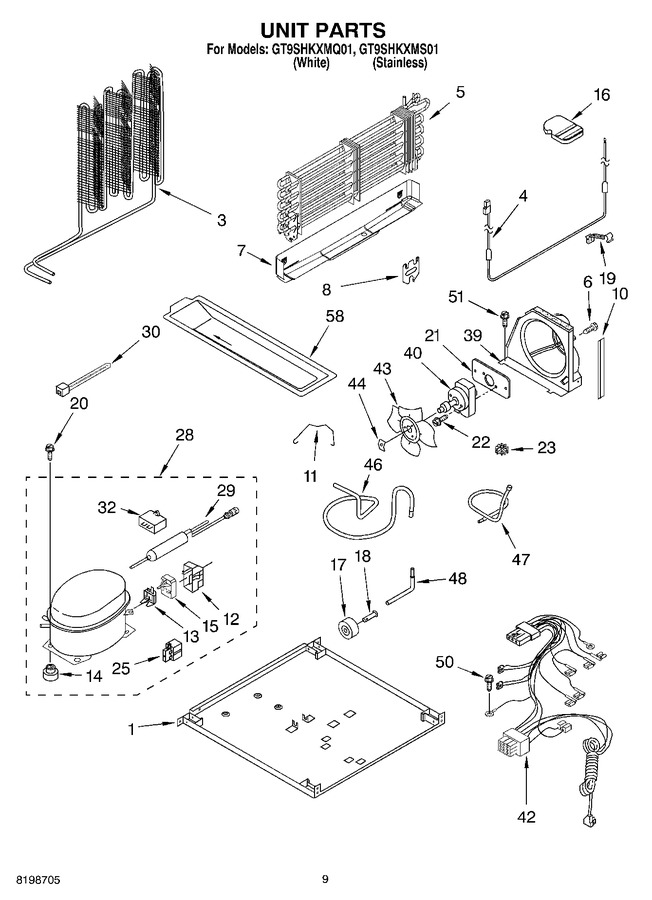 Diagram for GT9SHKXMQ01