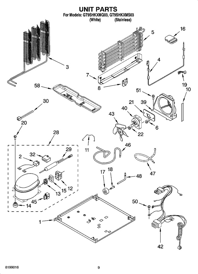 Diagram for GT9SHKXMQ03