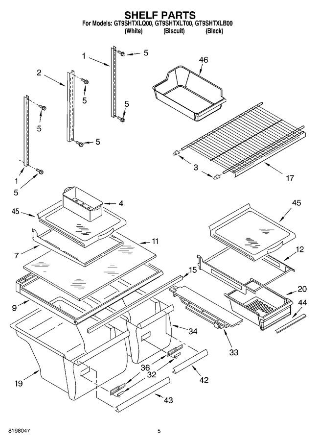 Diagram for GT9SHTXLB00