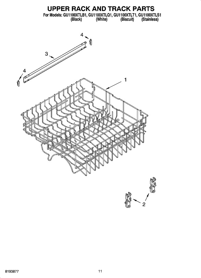 Diagram for GU1100XTLB1