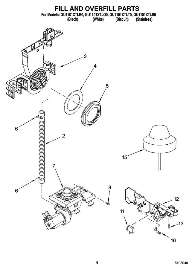 Diagram for GU1101XTLB0