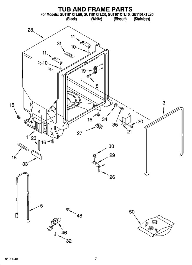 Diagram for GU1101XTLB0