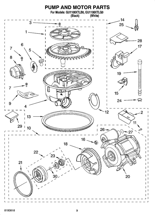 Diagram for GU1108XTLQ0