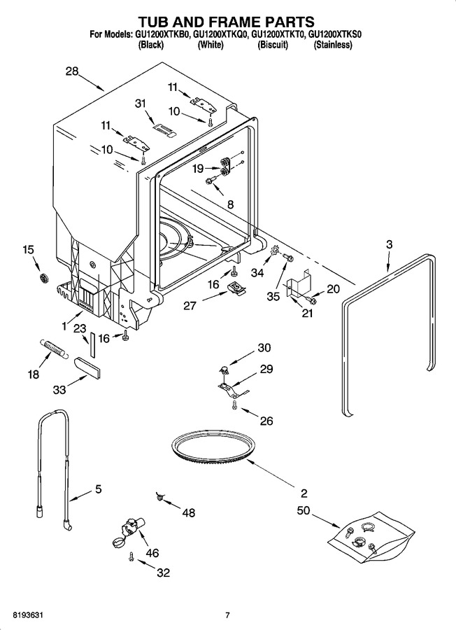 Diagram for GU1200XTKQ0