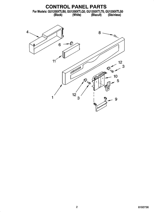 Diagram for GU1200XTLB0