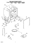 Diagram for 07 - Tub And Frame Parts