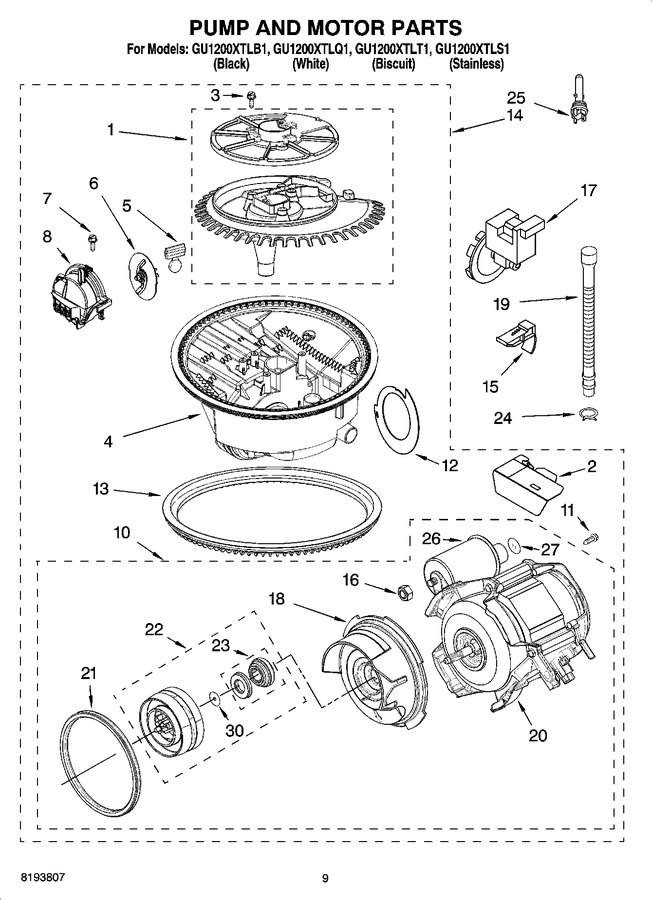Diagram for GU1200XTLT1