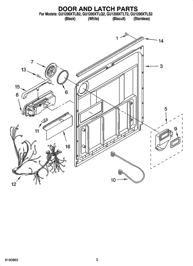 Diagram for GU1200XTLS2