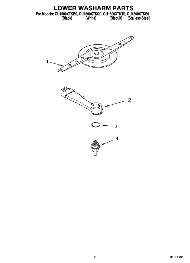 Diagram for GU1500XTKB0