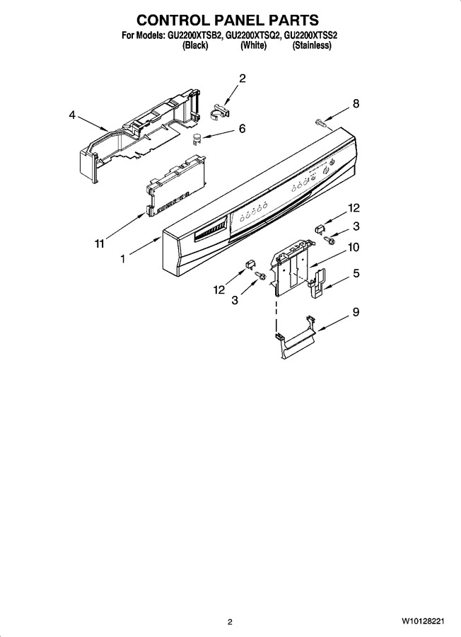Diagram for GU2200XTSQ2