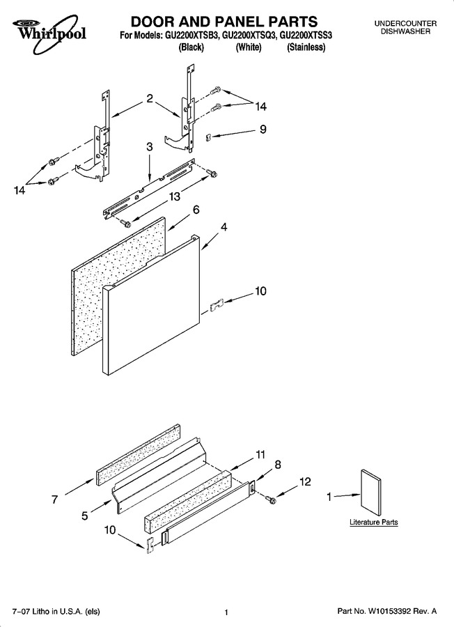 Diagram for GU2200XTSB3