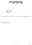 Diagram for 12 - Miscellaneous Parts