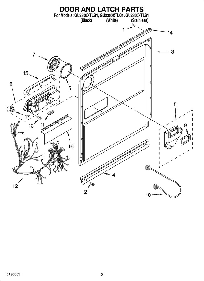Diagram for GU2300XTLQ1