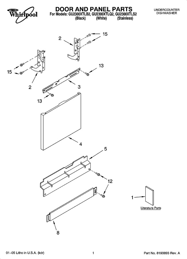 Diagram for GU2300XTLB2