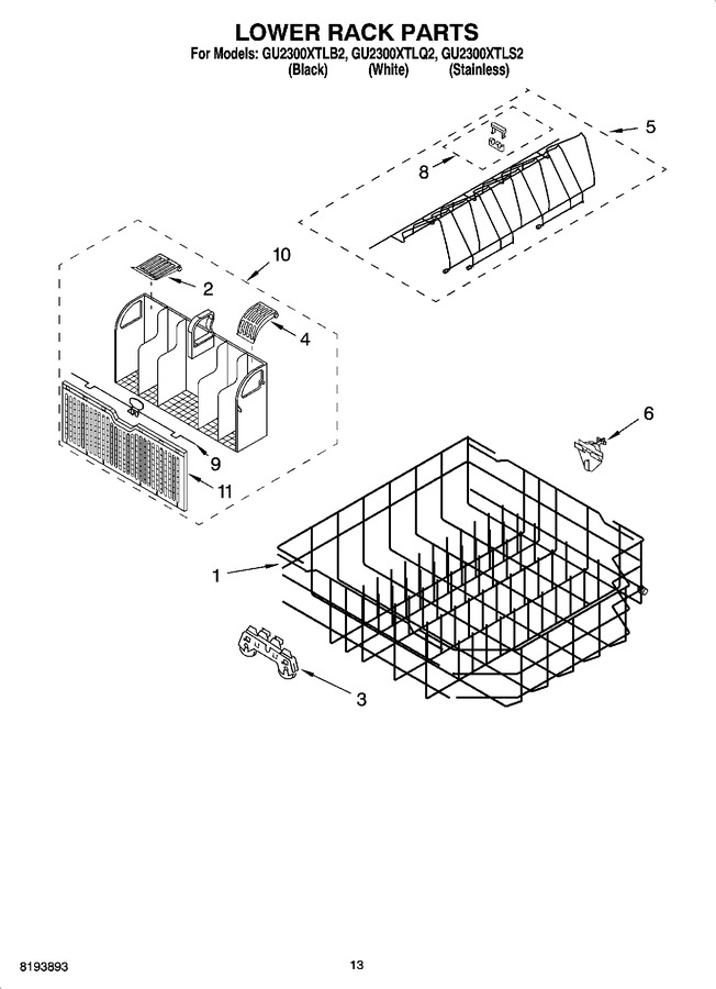 Diagram for GU2300XTLB2