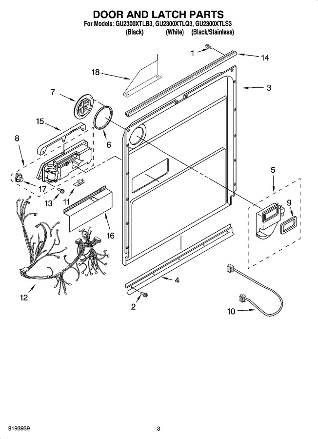 Diagram for GU2300XTLQ3