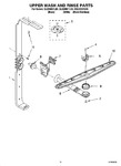 Diagram for 10 - Upper Wash And Rinse Parts