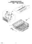Diagram for 11 - Lower Rack Parts
