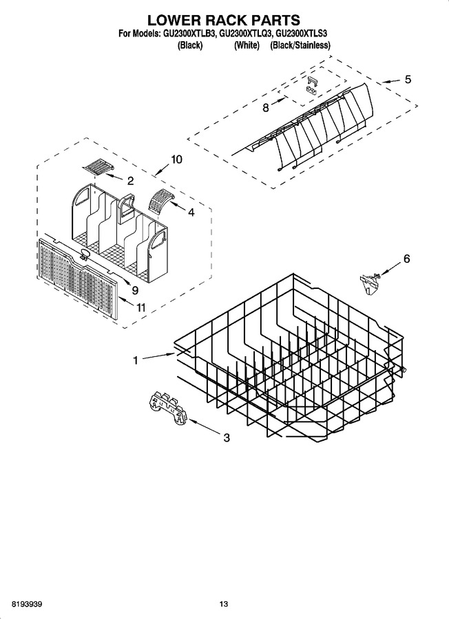 Diagram for GU2300XTLB3