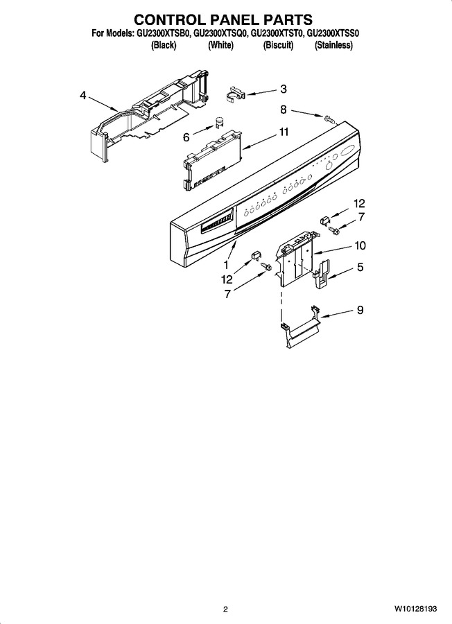 Diagram for GU2300XTST0