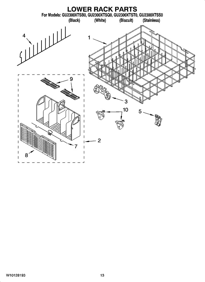 Diagram for GU2300XTSB0