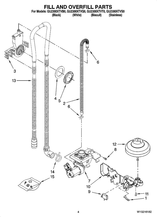 Diagram for GU2300XTVT0