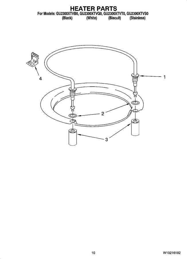 Diagram for GU2300XTVS0