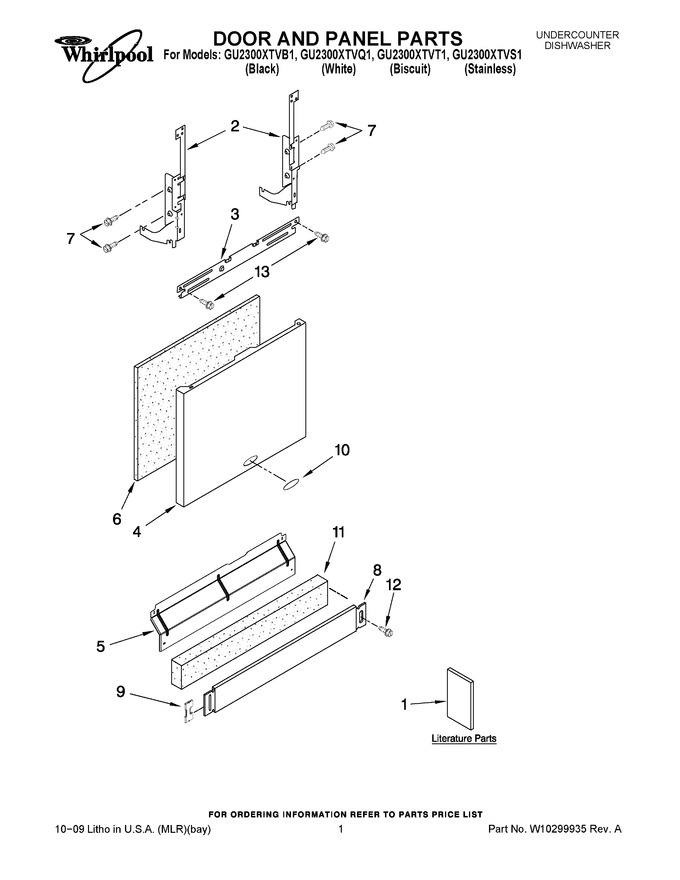 Diagram for GU2300XTVS1