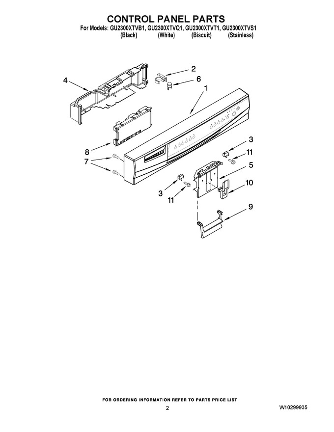 Diagram for GU2300XTVT1