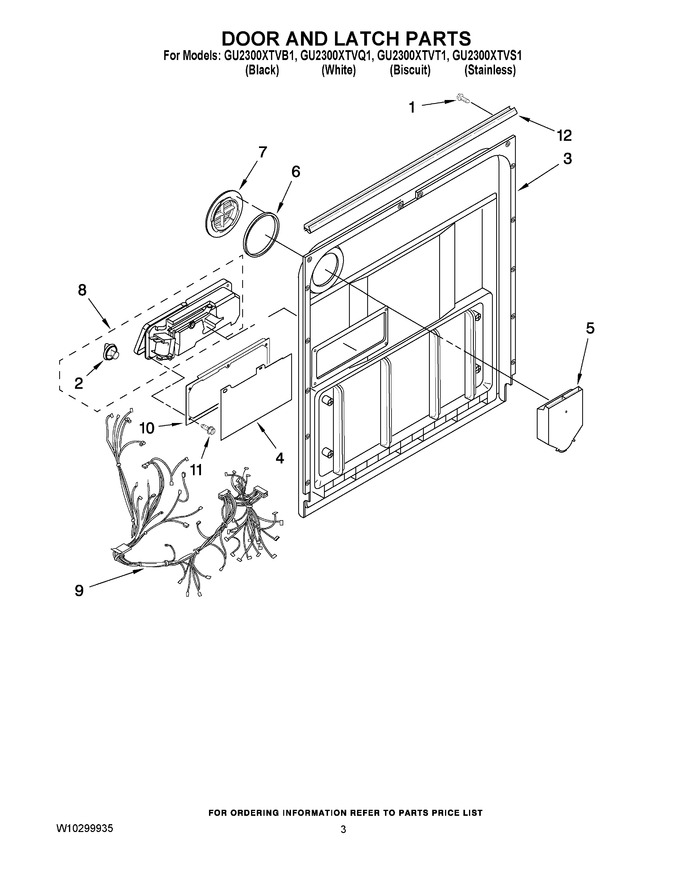 Diagram for GU2300XTVB1
