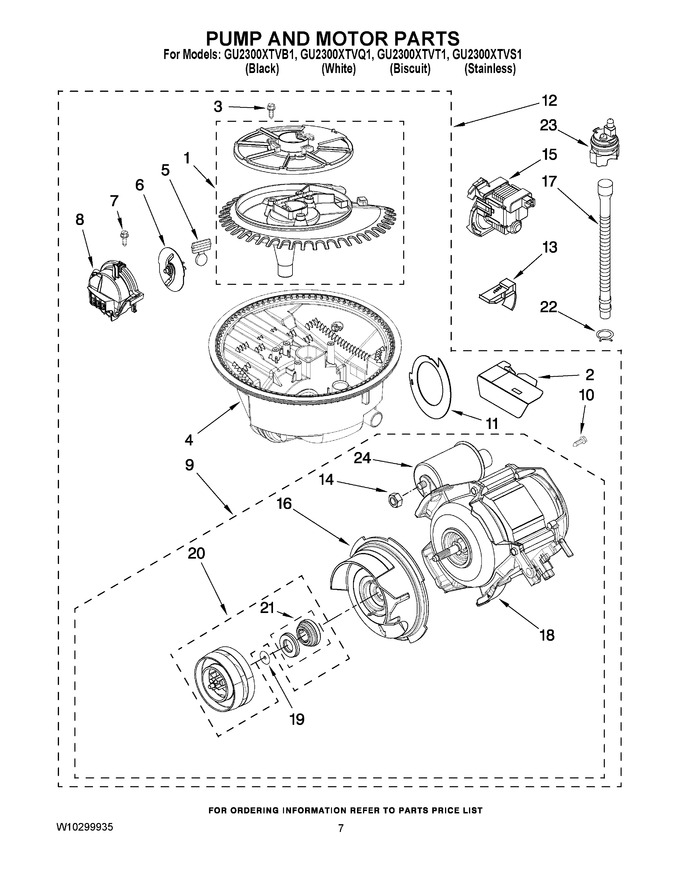 Diagram for GU2300XTVT1