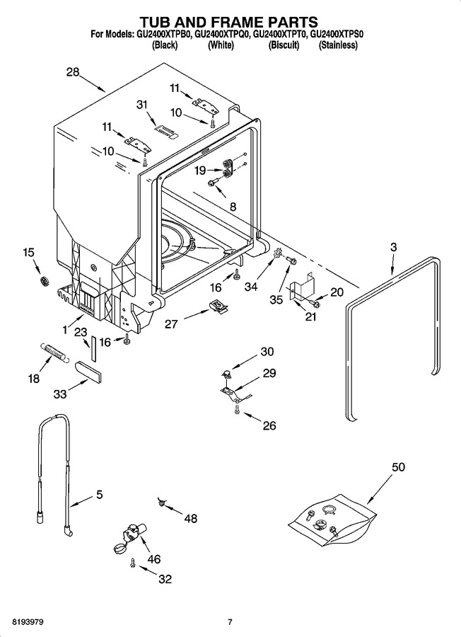 Diagram for GU2400XTPT0