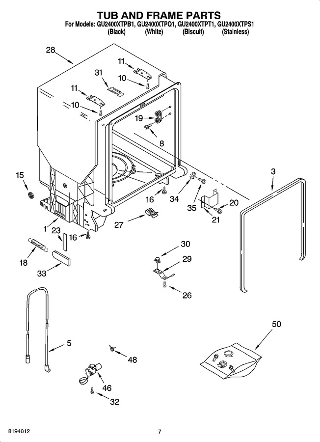 Diagram for GU2400XTPQ1