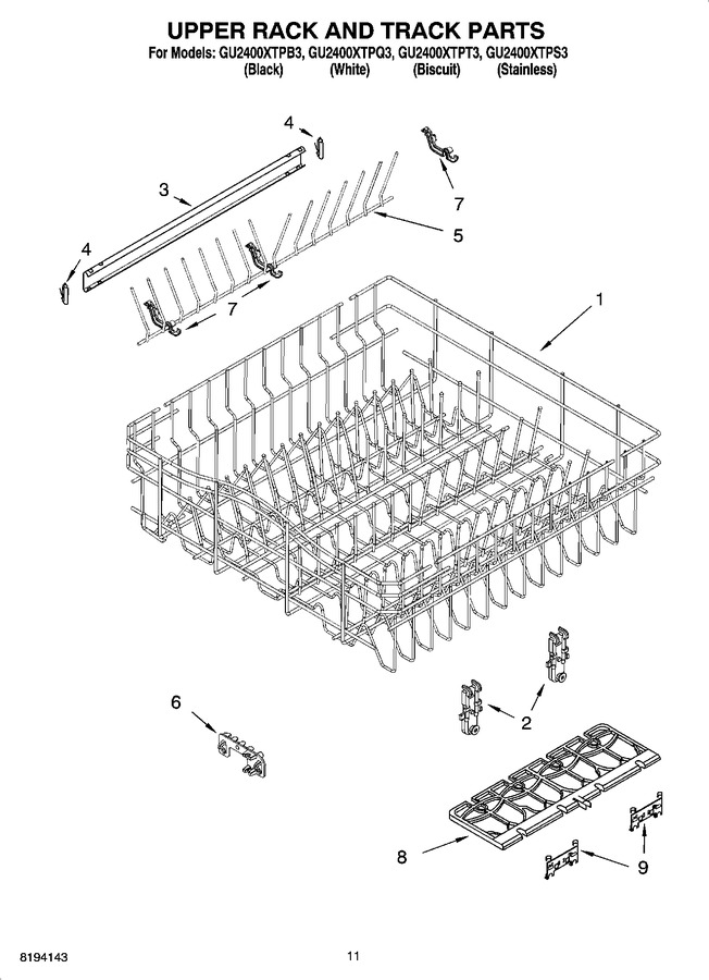Diagram for GU2400XTPT3